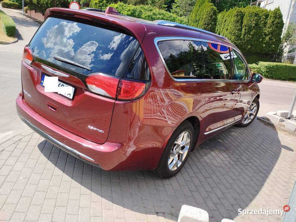 chrysler pacifica 2018 bezwypadkowy lubuskie Gorzów Wielkopolski