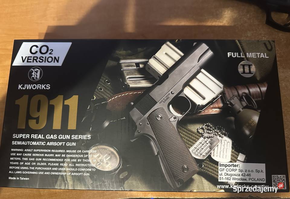 Nowa replika ASG 1911 Co2 KJW Otwock