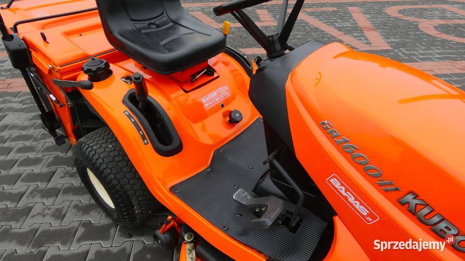 Traktor kosiarka KUBOTA GR1600 Diesel Pług łódzkie