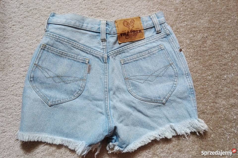 JEANSOWE SPODENKI Z FRĘDZLAMITRAPPERRUNIWERSALNY