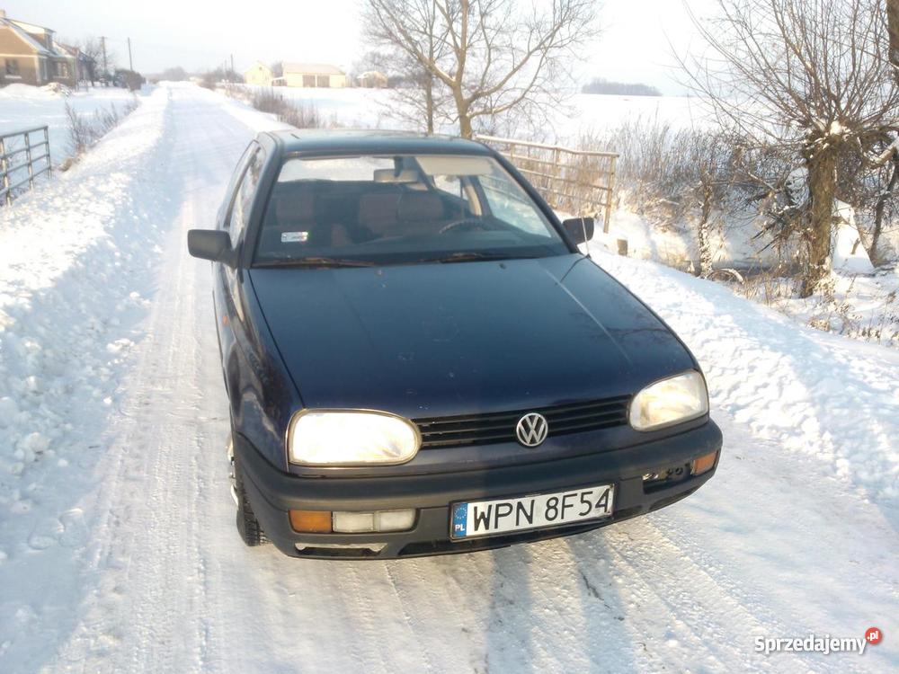Volkswagen Golf III 14LPG Na Zimówkach Płocochowo