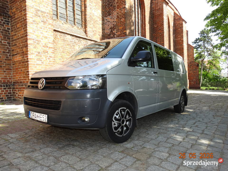 VW Transporter T5 Lift Long 20 TDI 140 DOKA zachodniopomorskie Stargard