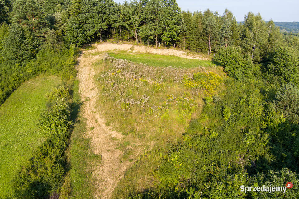 Działka Bieszczady Hoczew na trasie Lesko podkarpackie