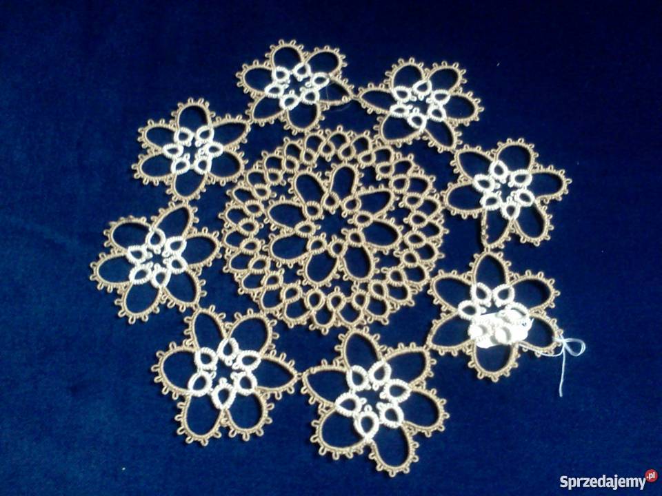 Serwetka frywolitkowa wielokolorowy małopolskie