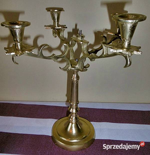 Świecznik kandelabr na 4 świece