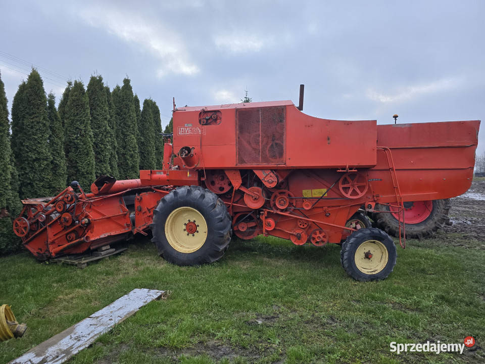 Kombajn zbożowy LAVERDA M120 heder 360 PERKINS 6 Sędziwuje