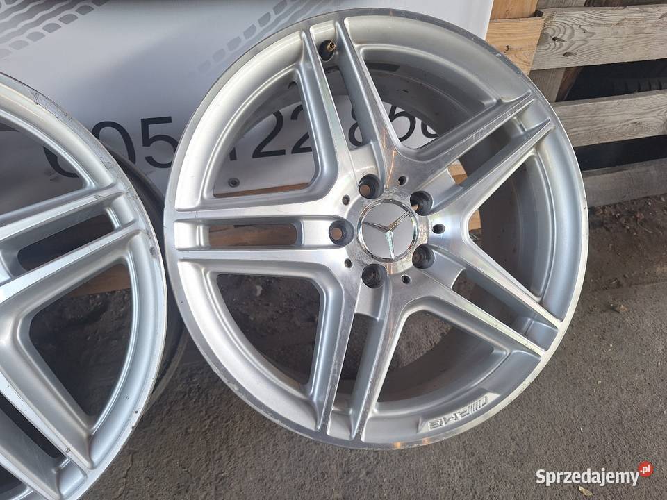 Alufelgi 5x112 18 AMG Mercedes W204 C Klasa koła Motoryzacja Choceń