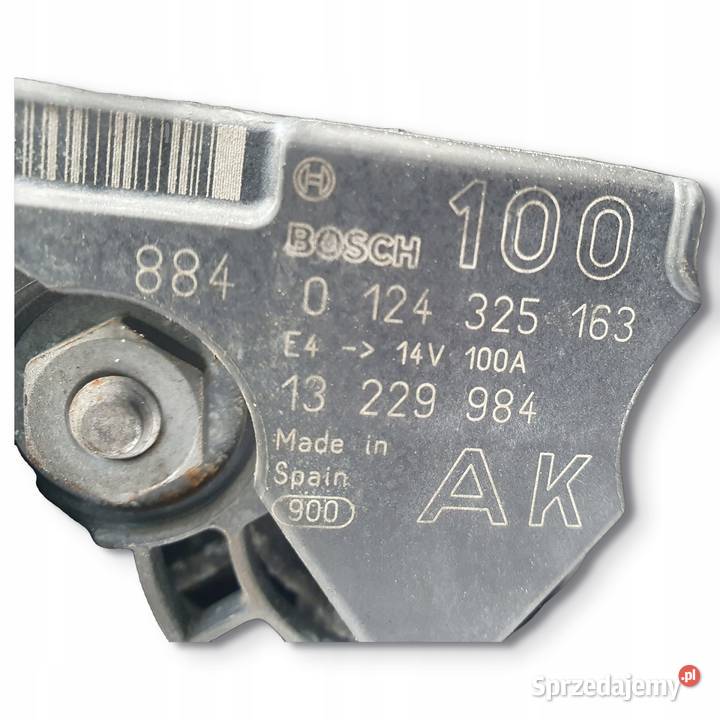 ALTERNATOR Opel Astra III H 18 16V 100A bosch Motoryzacja lubelskie Chełm