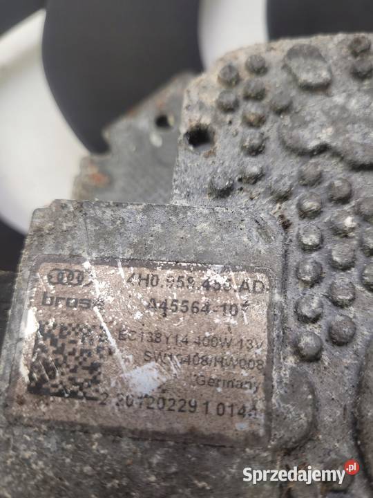 WENTYLATOR CHŁODNICY AUDI A6 C7 A7 A8 śląskie