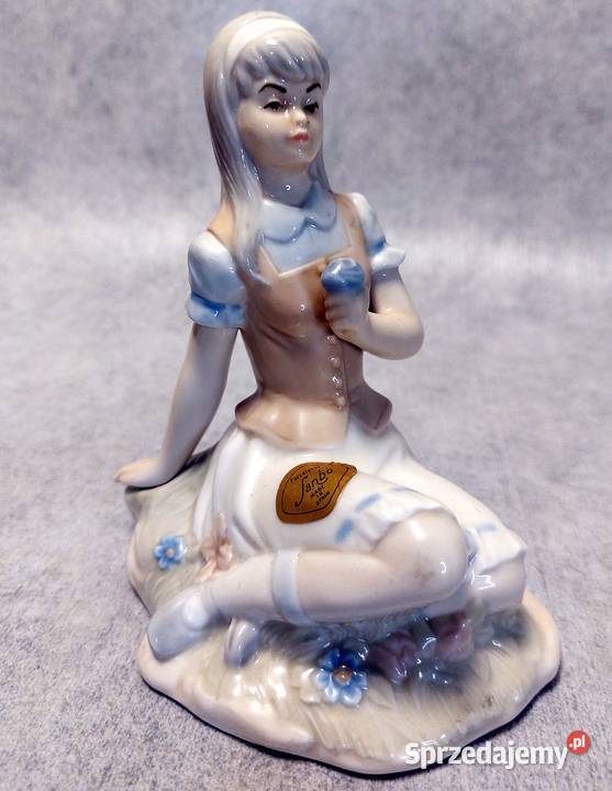 SANBO Porcelanowa figurka Dziewczynka HISZPANIA Porcelana i szkło zachodniopomorskie Koszalin sprzedam