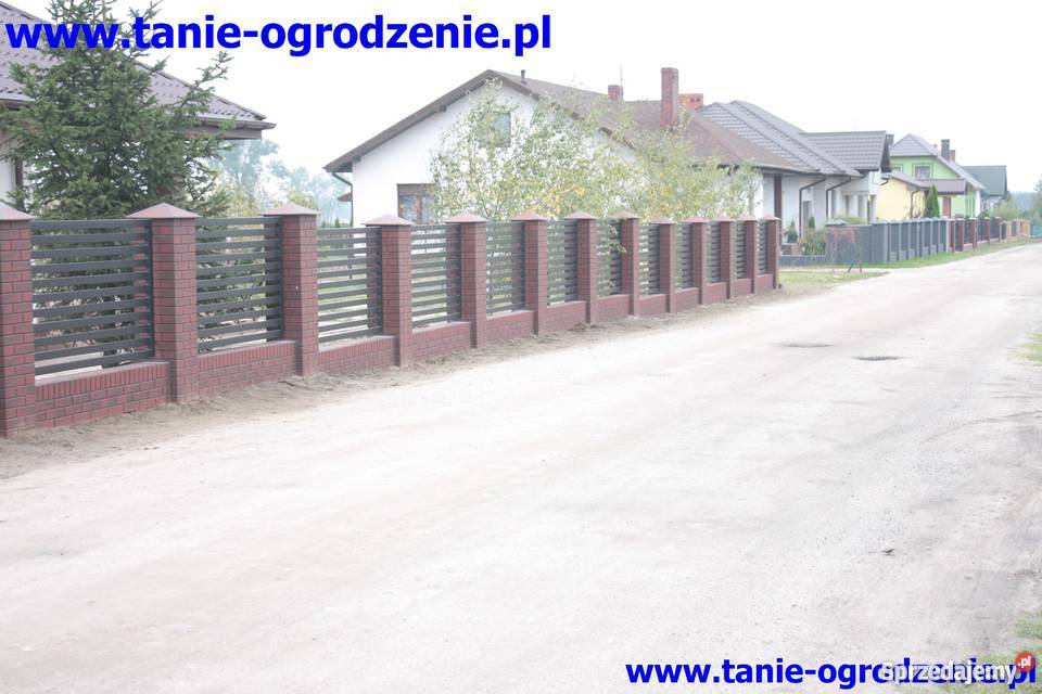 Ala klinkier słupki murki ogrodzenia imitacja Sochaczew