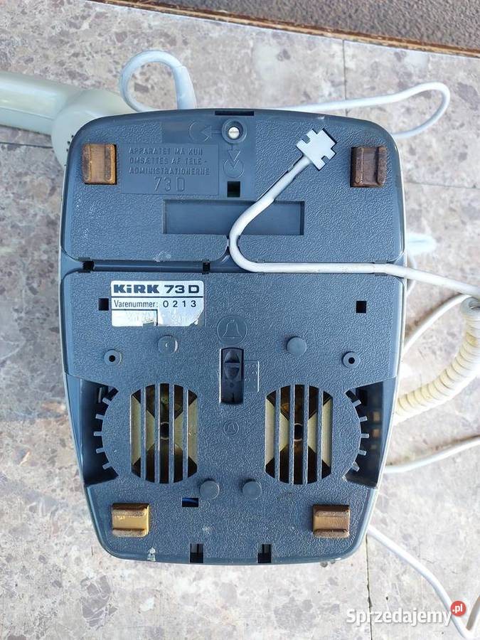 Stary telefon stacjonarny Kirk 73D lata 70te pomorskie Tczew
