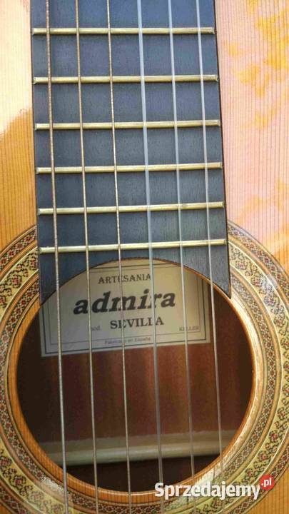 Gitara klasyczna Admira Sevilla Spain piękny łódzkie Tuszyn