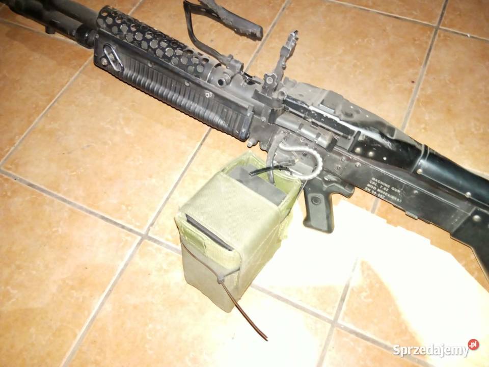 Replika ASG M60 ASG Vietnam AK Johny Rambo Czaniec