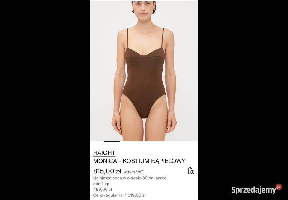 Kostium Strój Kąpielowy Damski HAIGHT L XL Nowa Sól