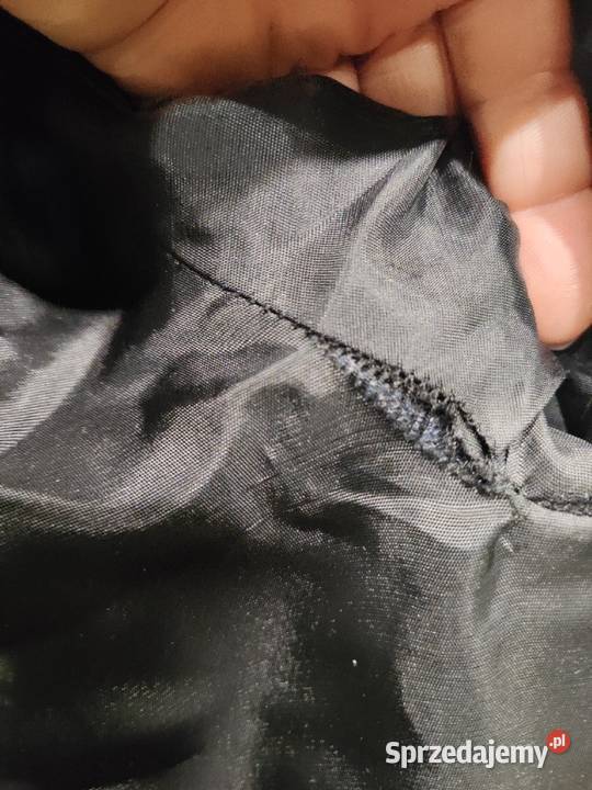 Żakiet damski czarny ozdobne liście 42 Amadeus Piaseczno