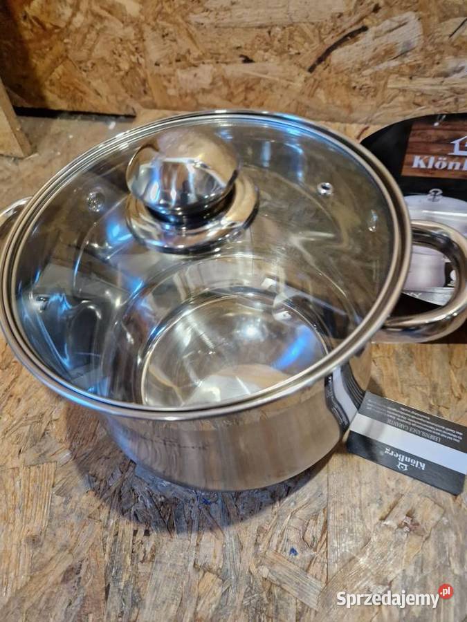 Zestaw dużych garnków ze stali KlnBerg 7 955L Głogowa