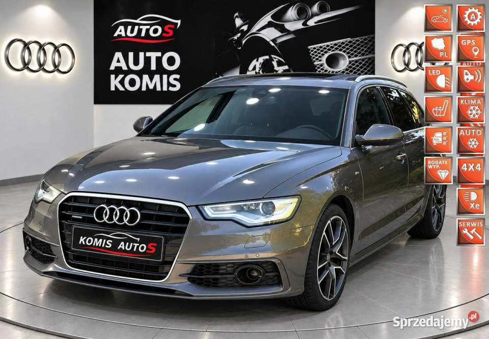 Audi A6 Avant Audi A6 C7 30TDI 204 Quattro komputer pokładowy Wrocław