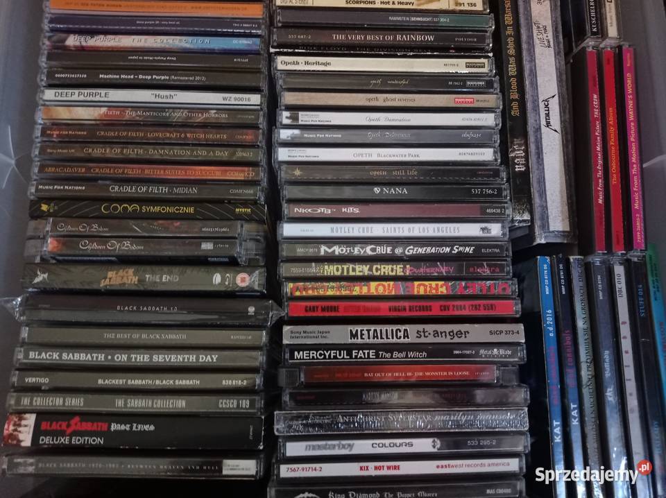 Płyty CD Rock Metal Pop Dance Zestaw Różni Wałbrzych sprzedam