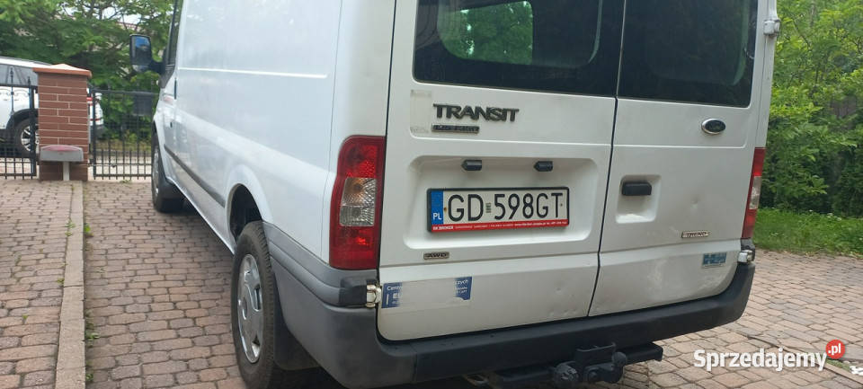 Ford Transit 4X4 Webasto Wciągarka Bagażnik 125KM Gdańsk