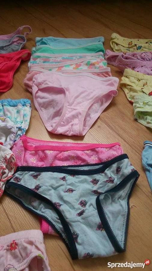 majtki dziewczęce 34 par Poznań
