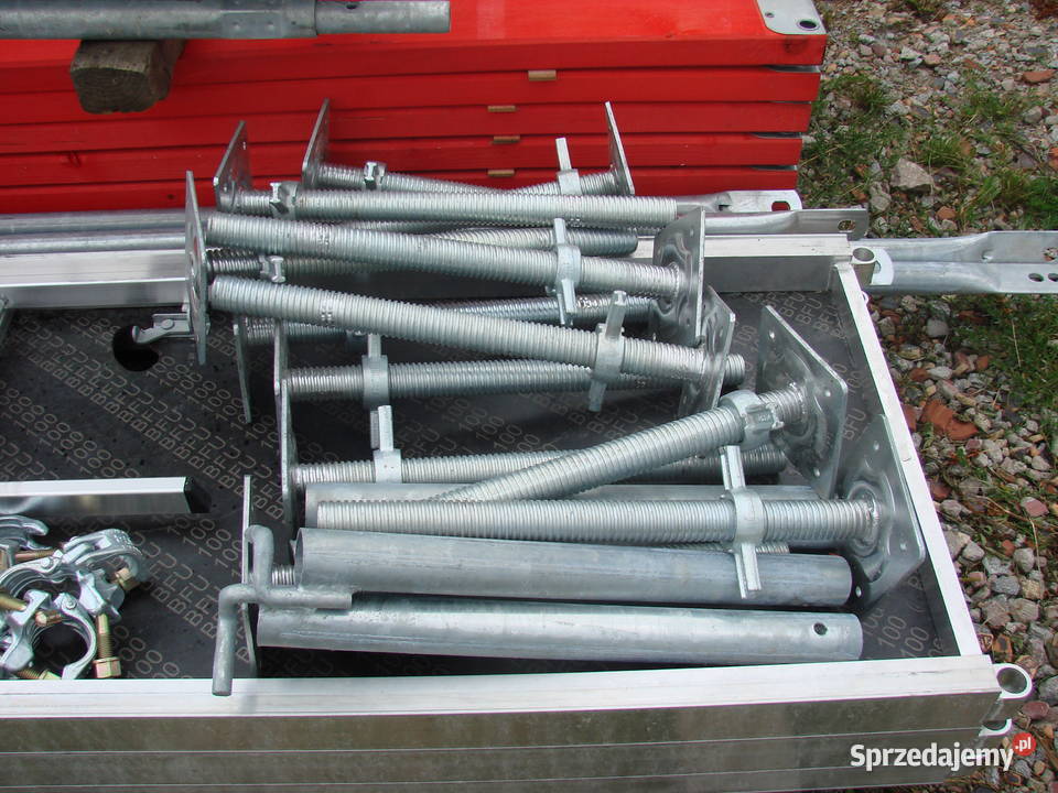 Rusztowanie 438 m2 elewacyjne na szczyt 9x62m Stare Siołkowice