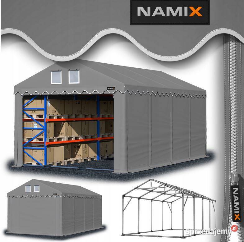 Namiot PRESTIGE 6x826m hala przemysłowa Jabłonna