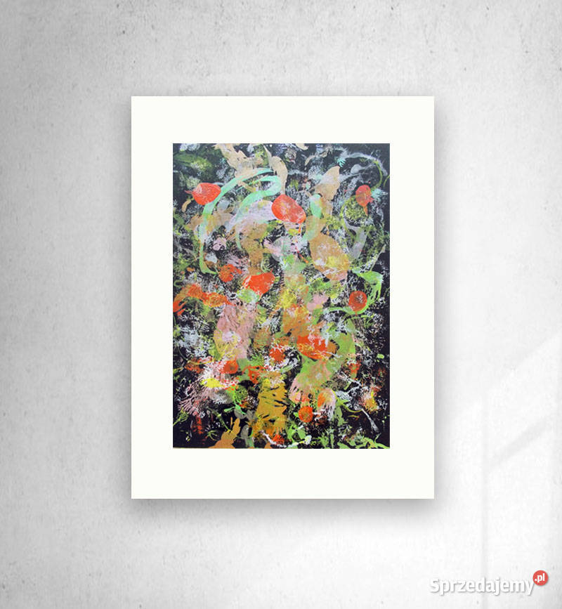 abstrakcyjny rysunek A3 pomorskie Gdynia sprzedam