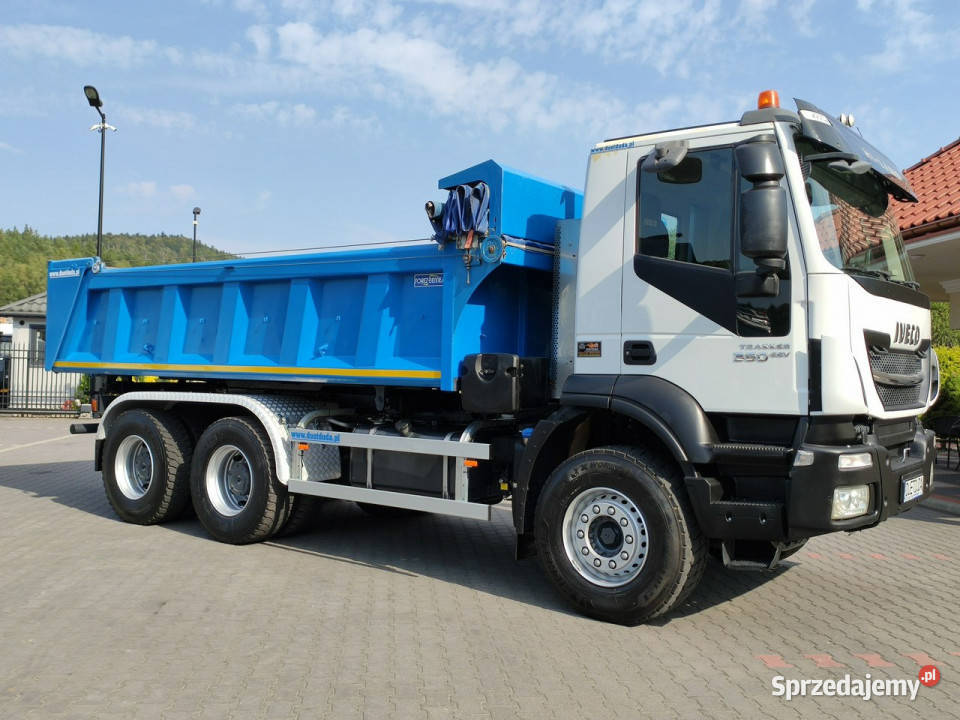 Iveco Trakker 360 EEV Manual 6x4 Wywrot 3stronny Widełki