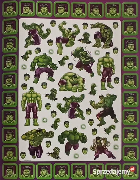 Naklejki Nalepki Hulk Avengers 290 Naklejek małopolskie Mogilany