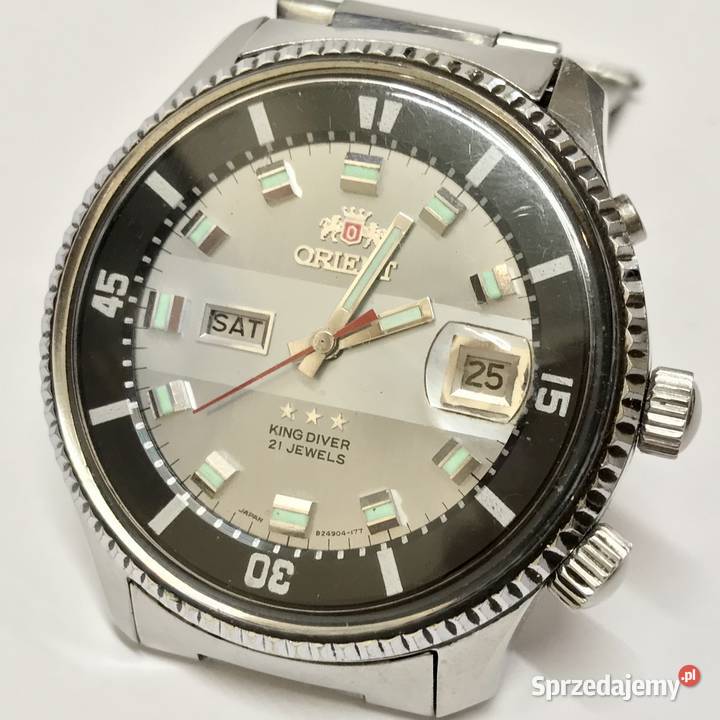 Orient King Diver 0104904E vintage automat 21J Warszawa