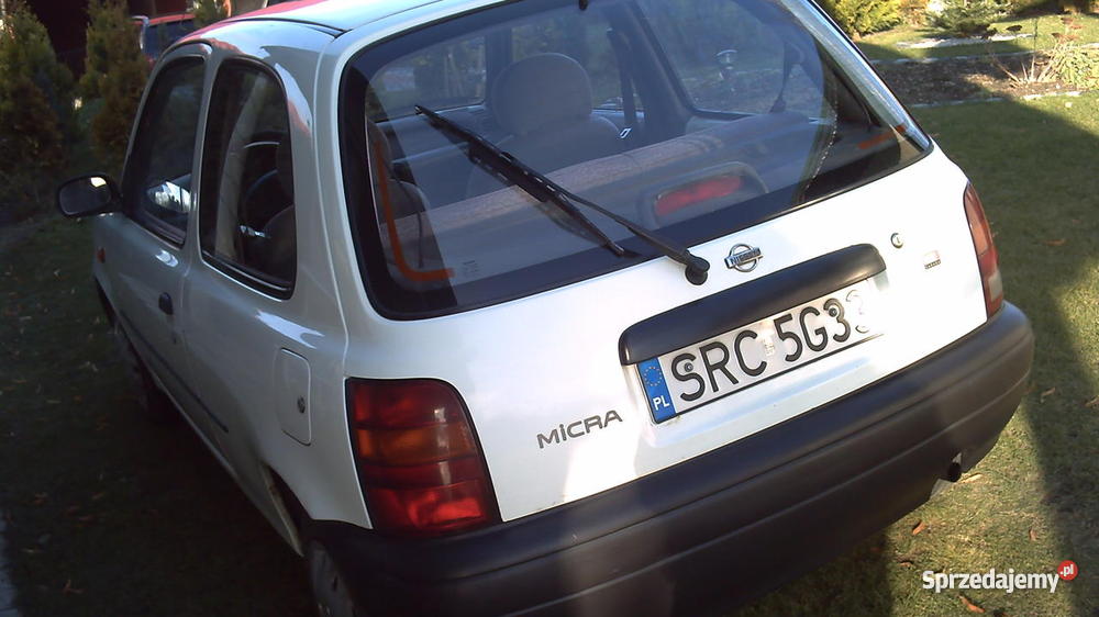 Nisan Micra 1996 koloru białego jest dobrze utr biały