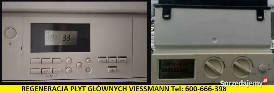 Regeneracja płyty głównej Viessmann płyta główna Brzezia Łąka