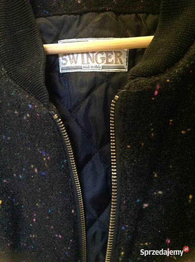 Bomberka Kurtka Damska SWINGER M Made in Italy Nowa Sól