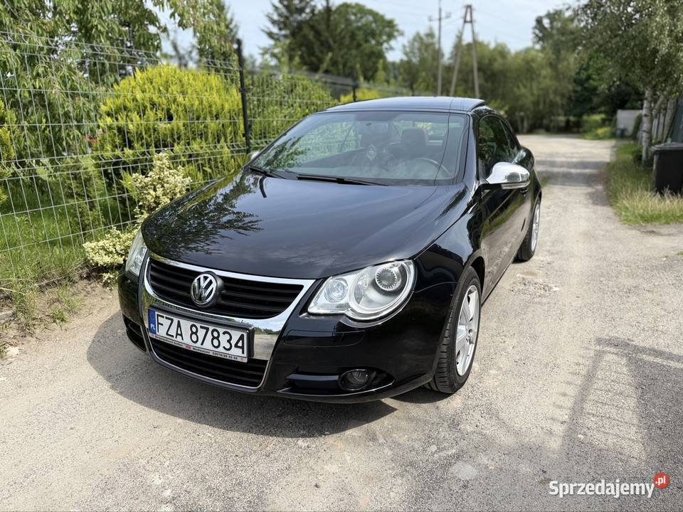 VW Eos 20 Tdi Cabrio Świetny stan podgrzewane fotele Żary