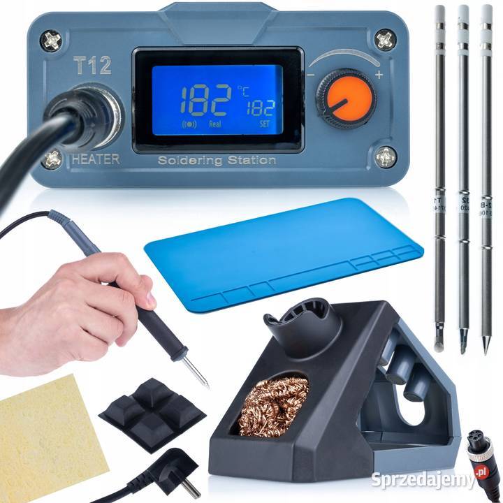 Stacja Lutownicza T12 Rosfix OLED T12OAO 75W małopolskie Ludźmierz sprzedam