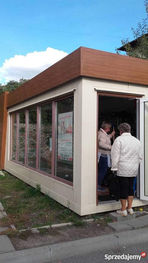 sprzedam mało używany pawilon biurowy Elbląg