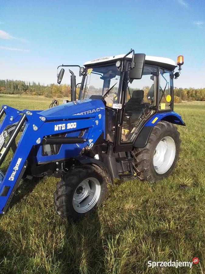 Farmtrac 555dtc V z ładowaczem czołowy z łyżką Sulmierzyce