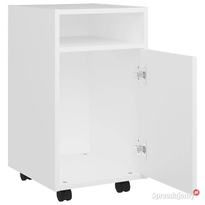 Szafka boczna kółka biała 33x38x60 materiał Warszawa