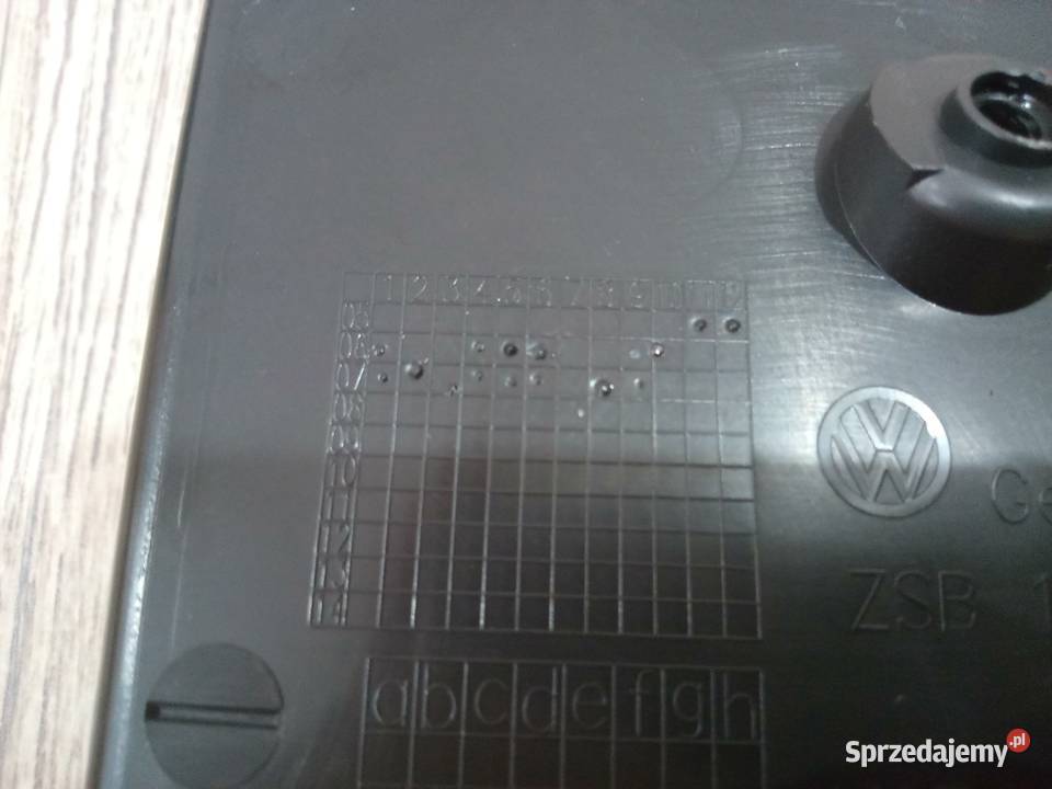 VOLKSWAGEN VW TOURAN SCHOWEK PÓŁKA 1T1863284 ESP Schowki, półki pomorskie Starogard Gdański