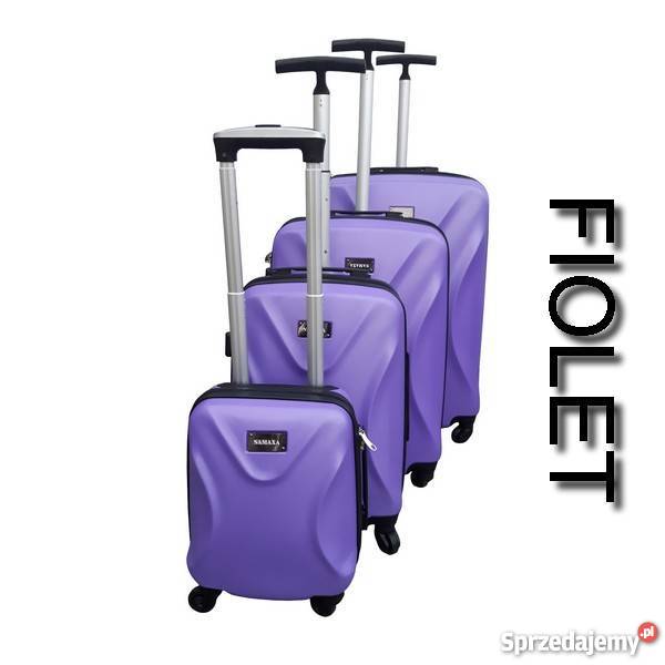 WALIZKI VITO KPL 4 sztuki M L XL XXL mocna ABS Torby, plecaki i walizki mazowieckie Radom