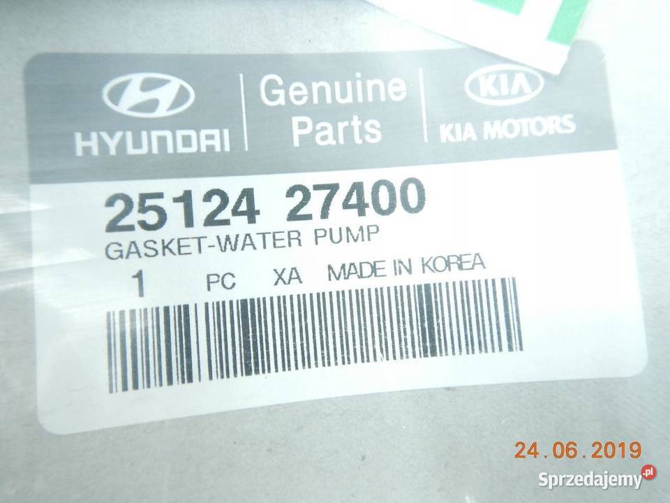 USZCZELKA POMPY WODY ELANTA 06 STANTA FE 12 ASO sprzedam