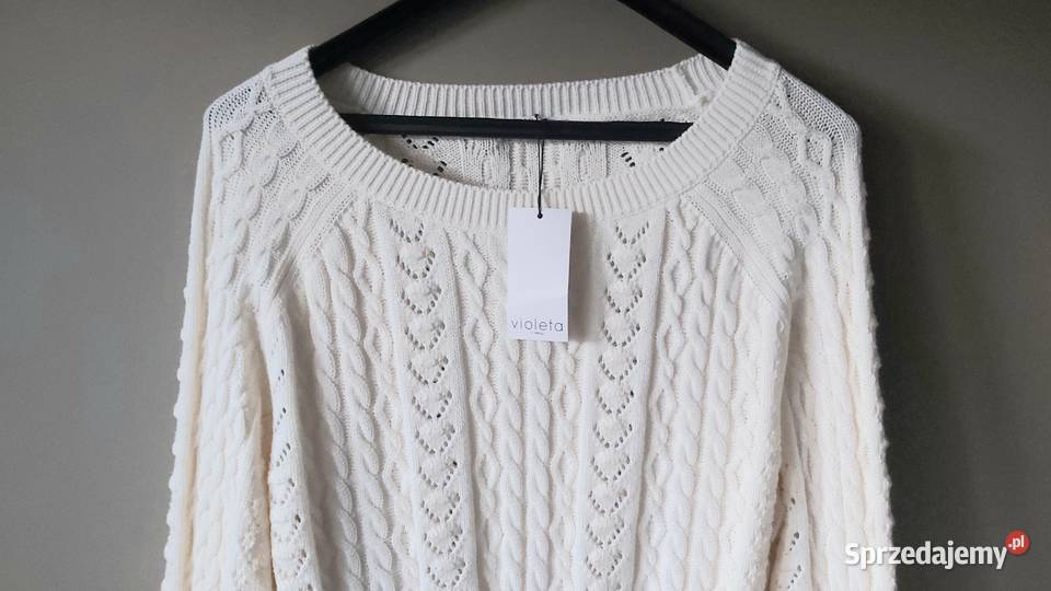 Sweter rozmiar L Violeta by MGN lubelskie