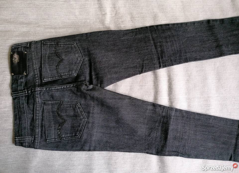 SHANYBLE JEANSSPODNIE JEANSOWE RURKI R26 niebieski Łódź