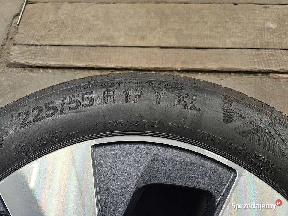 2 22555 R17 101Y XL Continental Eco Contact 6 Opony Katowice sprzedam