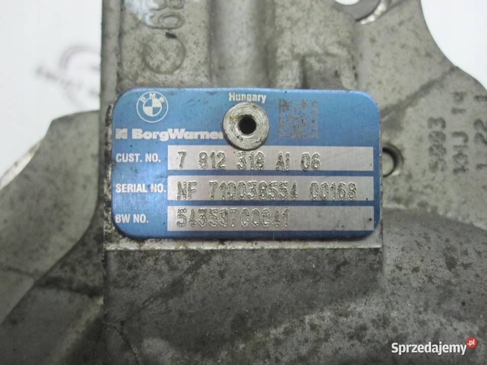 MINI 16 D 09r turbosprężarka 7812318 sprzedam
