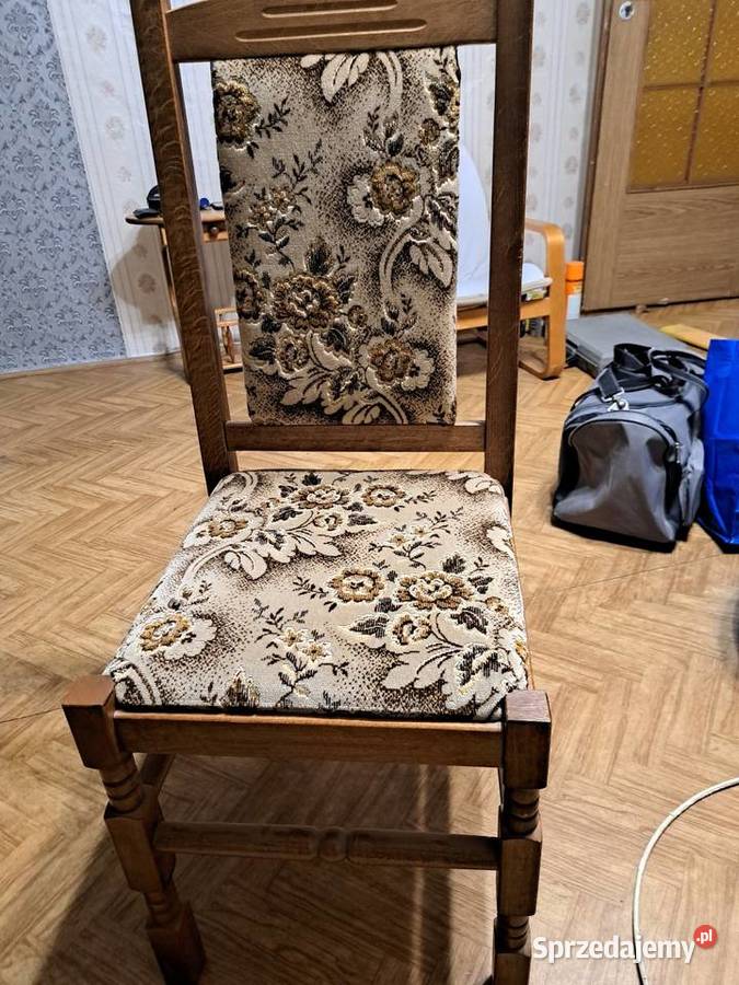 Stół z kompletem 6 krzeseł Warszawa sprzedam