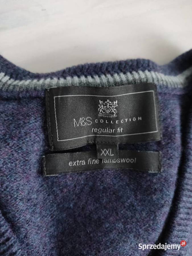 Sweter MS 100 wełna Wkładane przez głowę  Głuchołazy