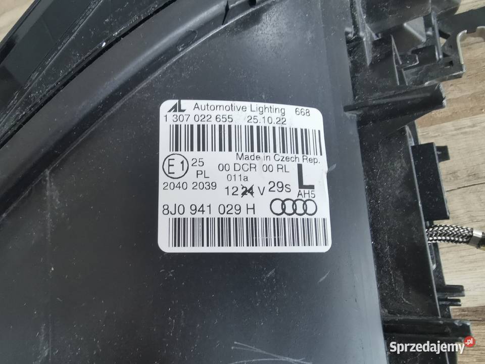 AUDI TT BIXENON AFS Reflektor 8J0941029H LEWY dolnośląskie Pielgrzymka