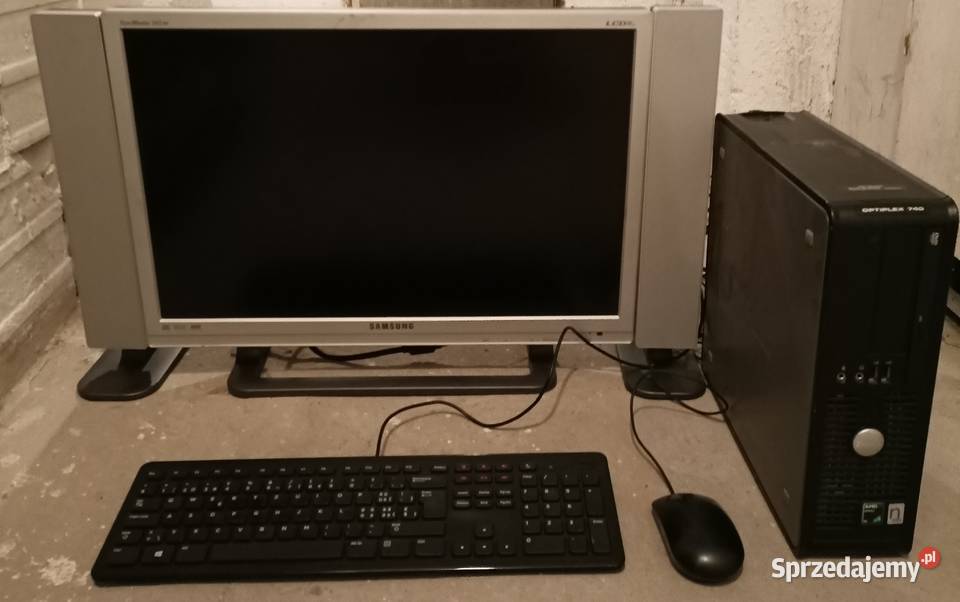 Komputer Stacjonarny Dell Optima kompletny mysz Katowice